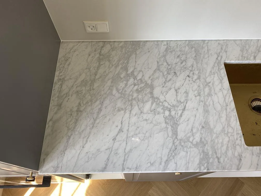 Køkkenbordplade i Carrara C, Charlottenlund – billede 7