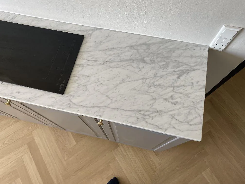 Køkkenbordplade i Carrara C, Charlottenlund – billede 6