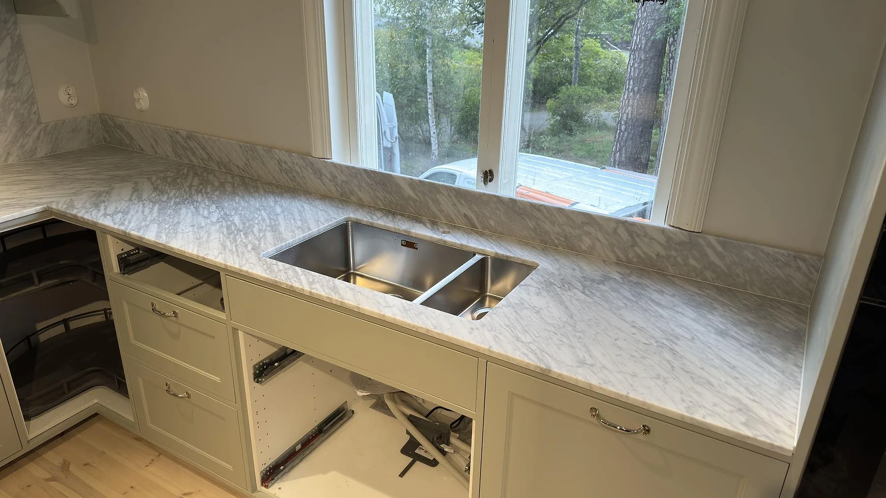 Køkkenbordplade i Carrara C, Djursholm – billede 6
