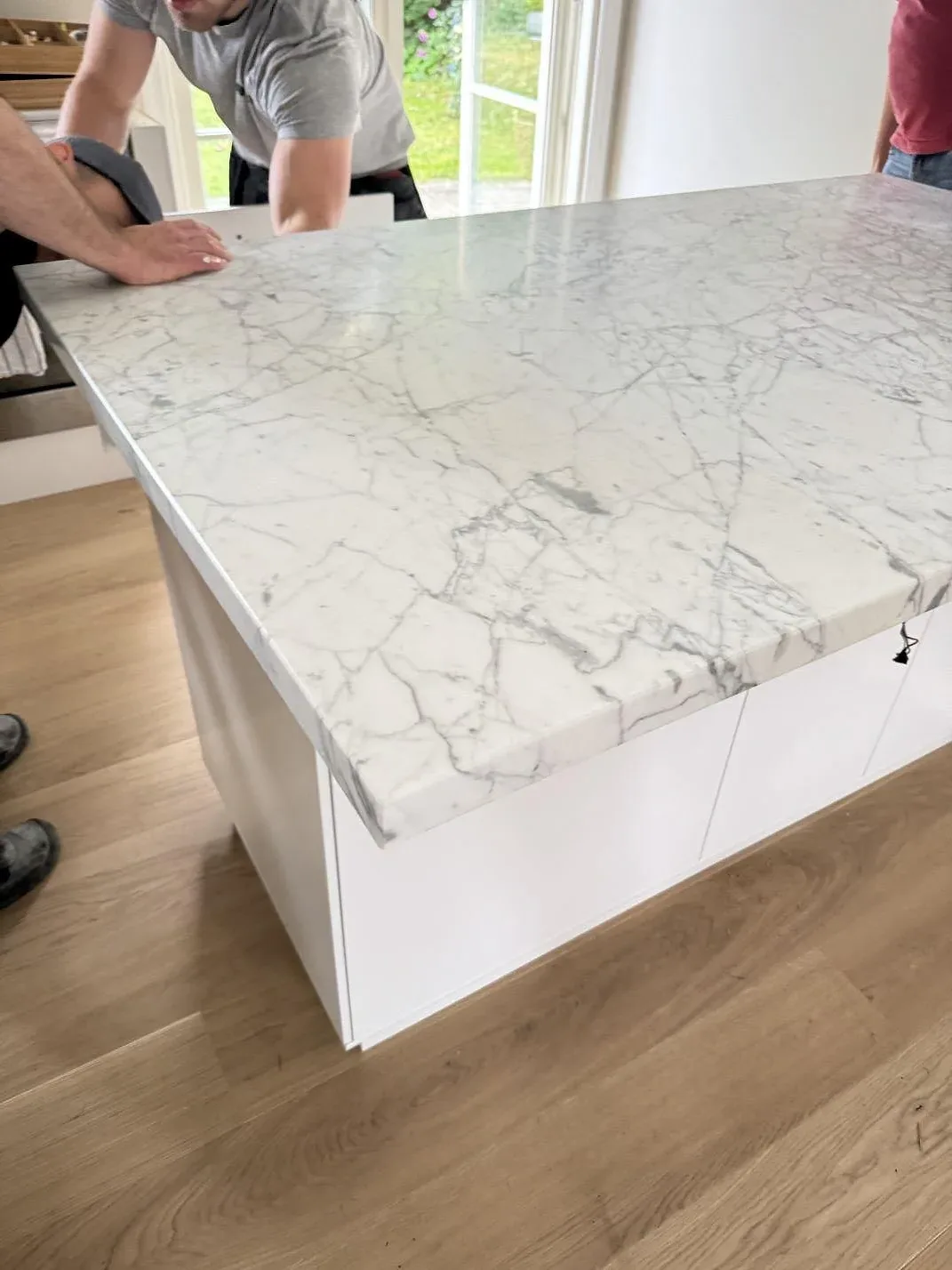 Køkkenbordplade i Carrara C, Falsterbo – billede 2