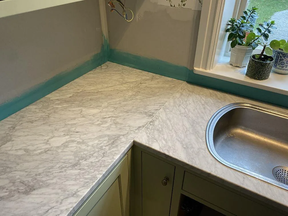 Køkkenbordplade i Carrara C, Falsterbo – billede 3