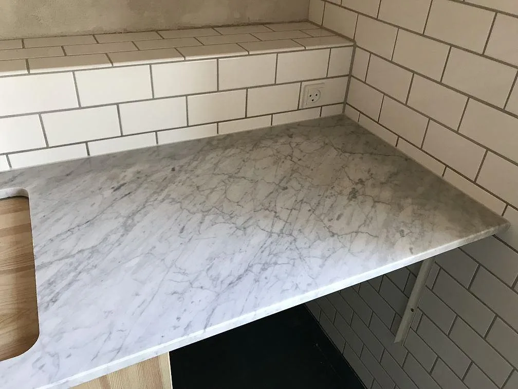 Køkkenbordplade i Carrara C, Gilleleje – billede 2