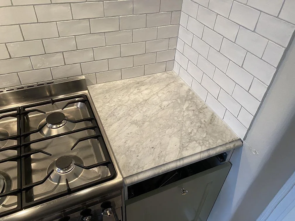 Køkkenbordplade i Carrara C, Göteborg – billede 3