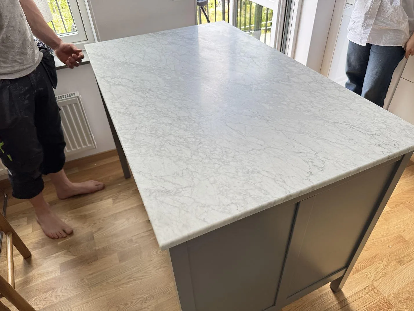 Køkkenbordplade i Carrara C, Göteborg – billede 2
