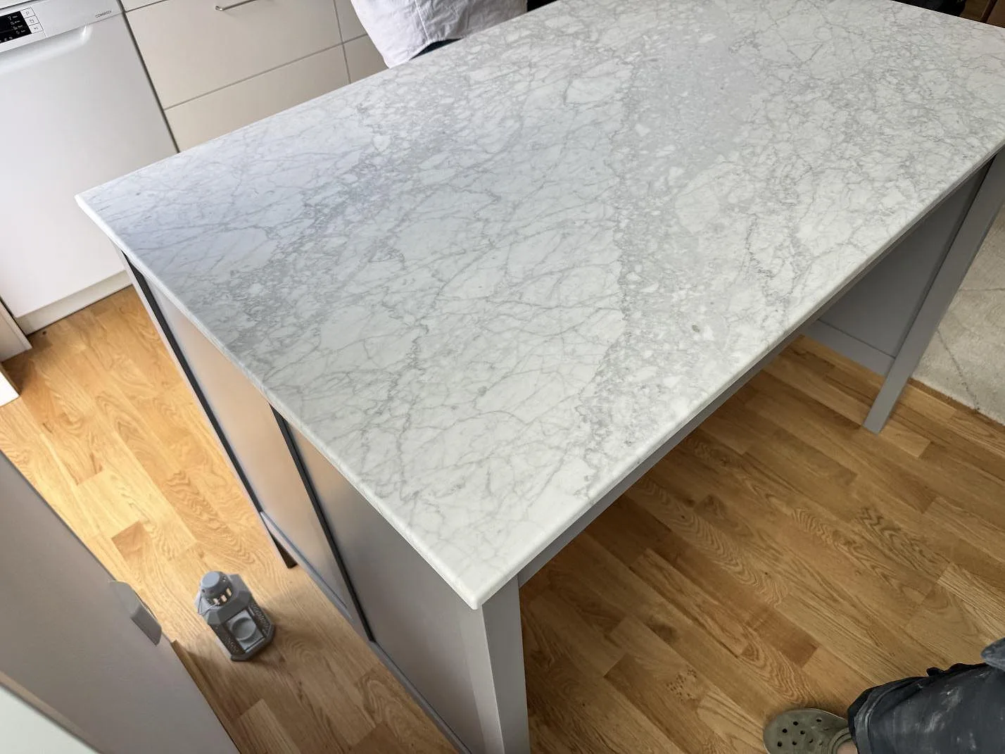 Køkkenbordplade i Carrara C, Göteborg – billede 4