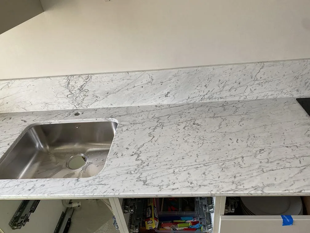 Køkkenbordplade i Carrara C, Göteborg – billede 2