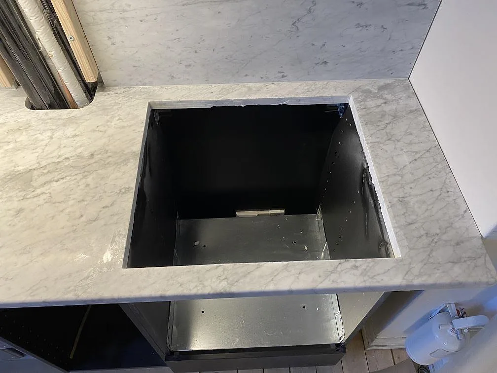 Køkkenbordplade i Carrara C, Göteborg – billede 6