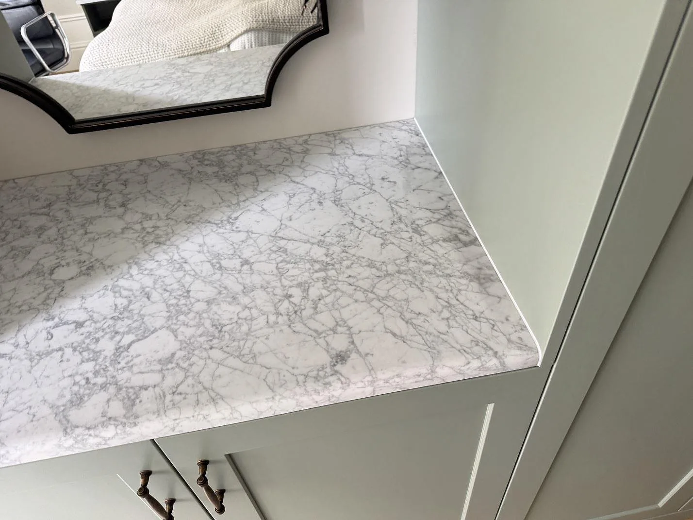 Marmorbordplade i Carrara C, Göteborg – billede 2