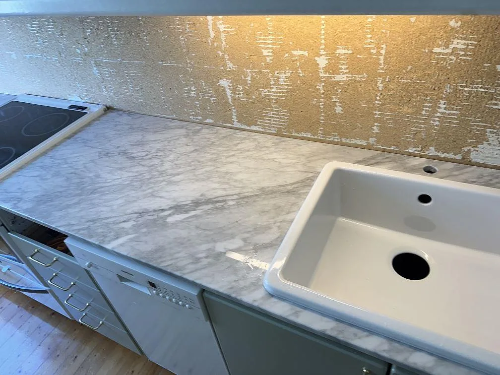 Køkkenbordplade i Carrara C, Göteborg – billede 2