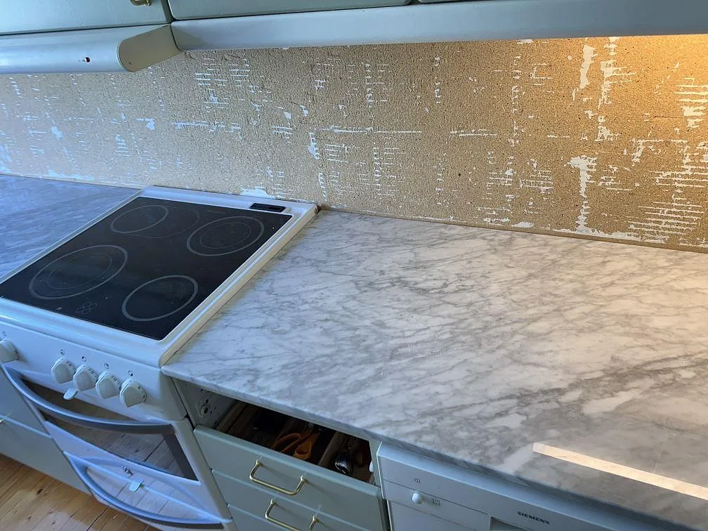 Køkkenbordplade i Carrara C, Göteborg – billede 5