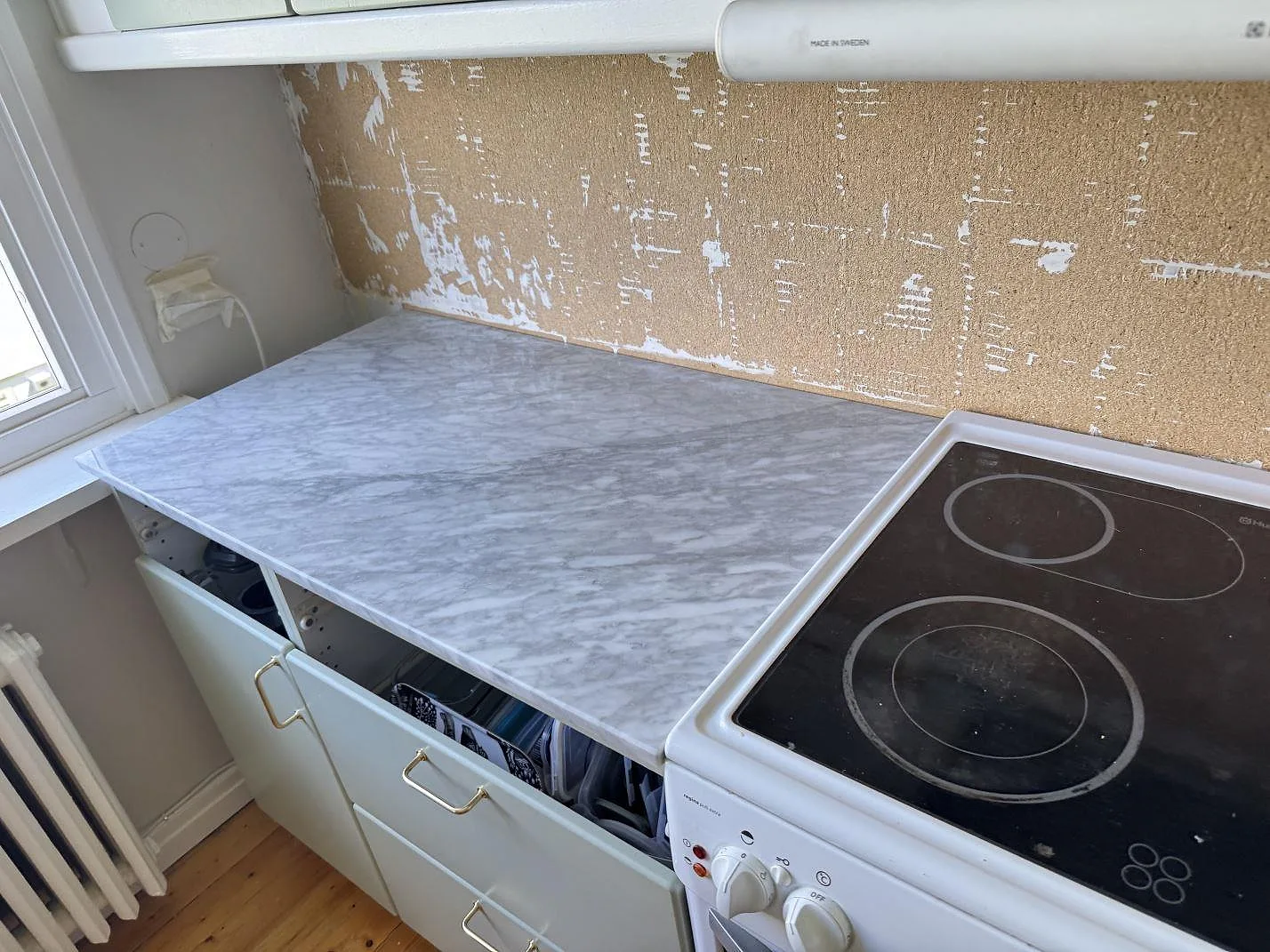 Køkkenbordplade i Carrara C, Göteborg – billede 3