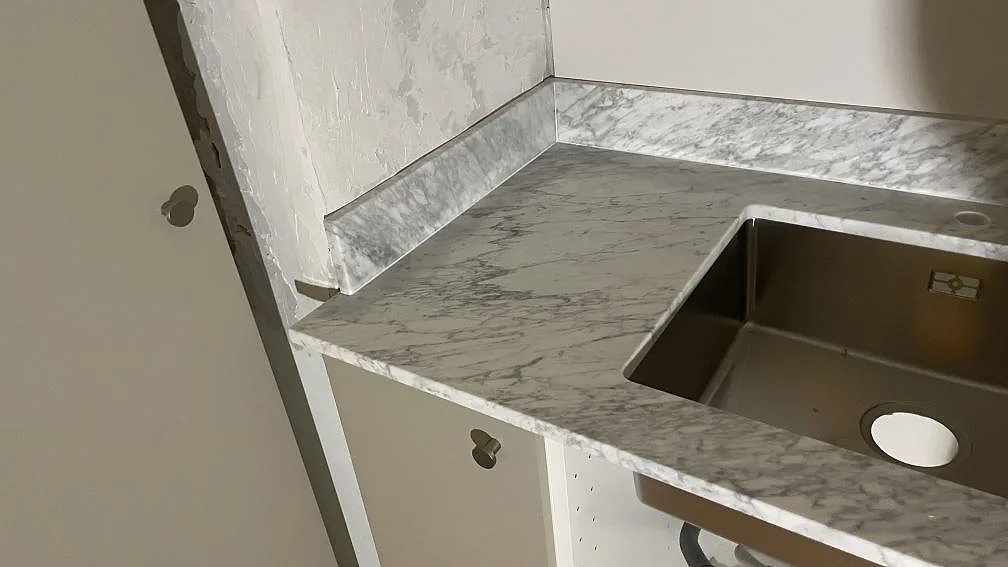 Køkkenbordplade i Carrara C, Göteborg – billede 2