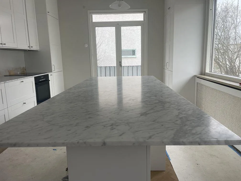 Køkkenbordplade i Carrara C, Göteborg – billede 2