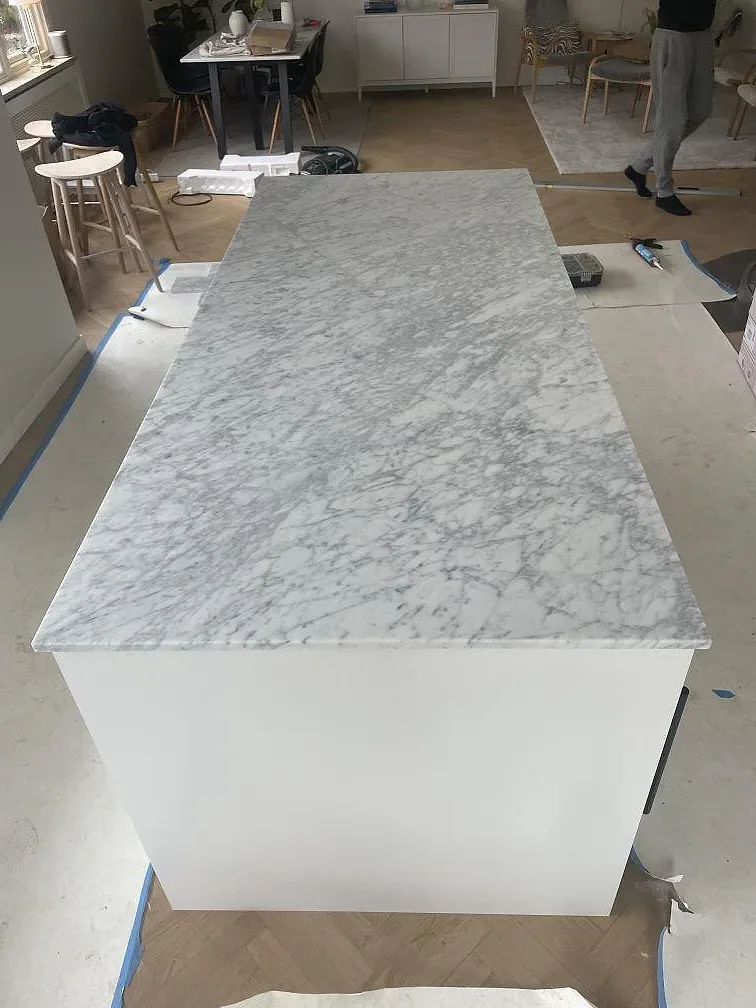 Køkkenbordplade i Carrara C, Göteborg – billede 3