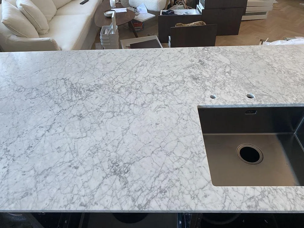 Køkkenbordplade i Carrara C, Helsingborg – billede 3