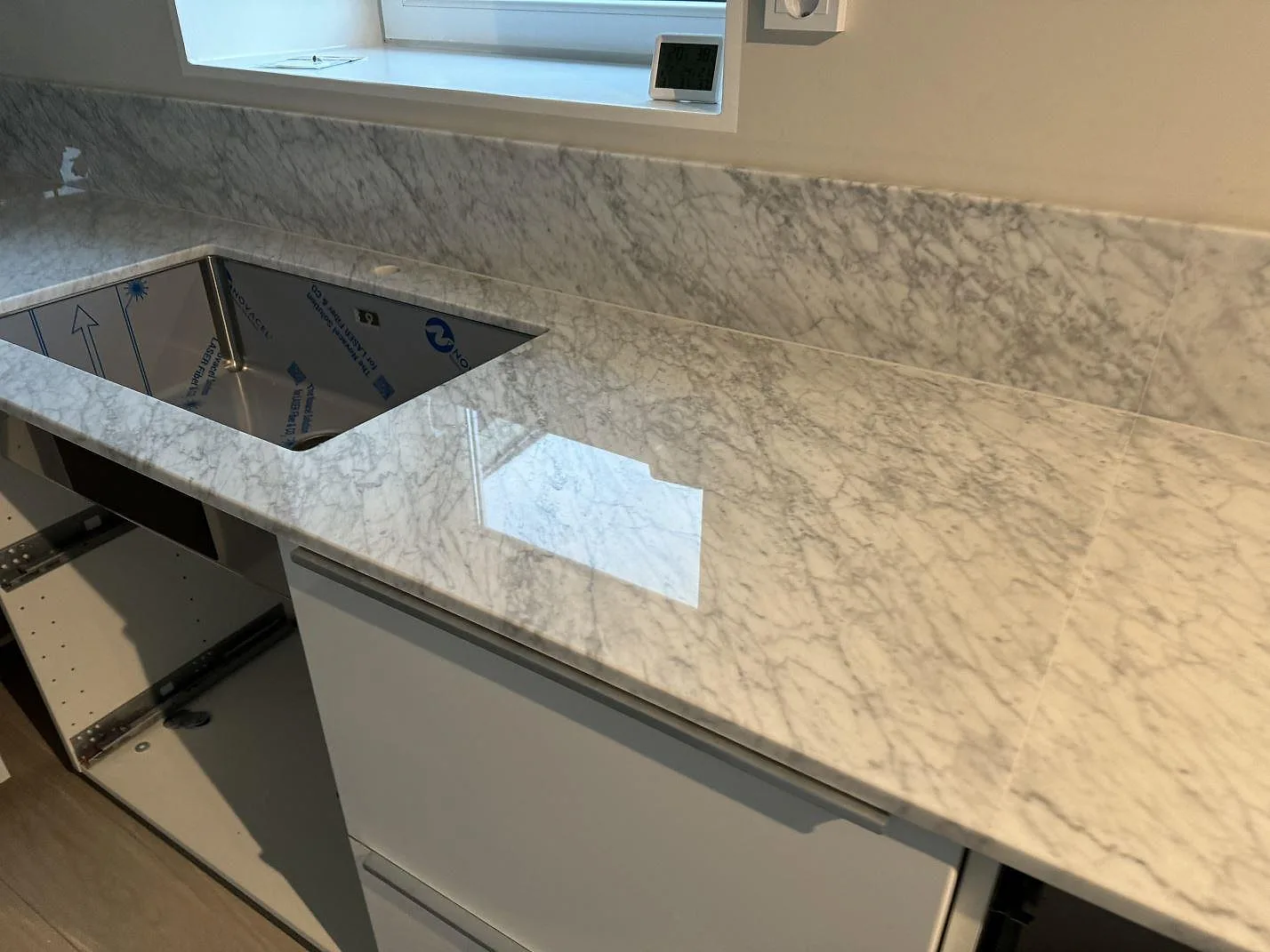 Køkkenbordplade i Carrara C, Höganäs – billede 6