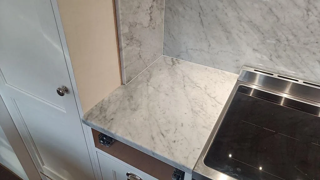 Køkkenbordplade i Carrara C, Hovås – billede 8