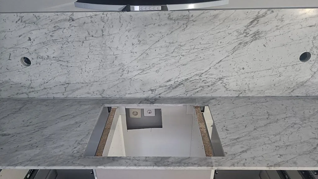 Køkkenbordplade i Carrara C, Klagstorp – billede 7