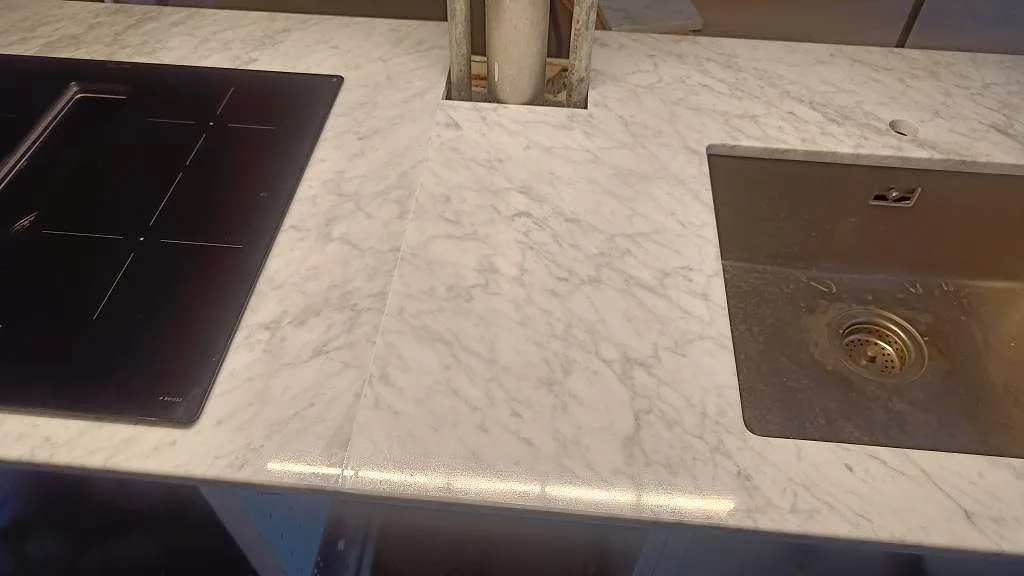Køkkenbordplade i Carrara C, København Ø – billede 4