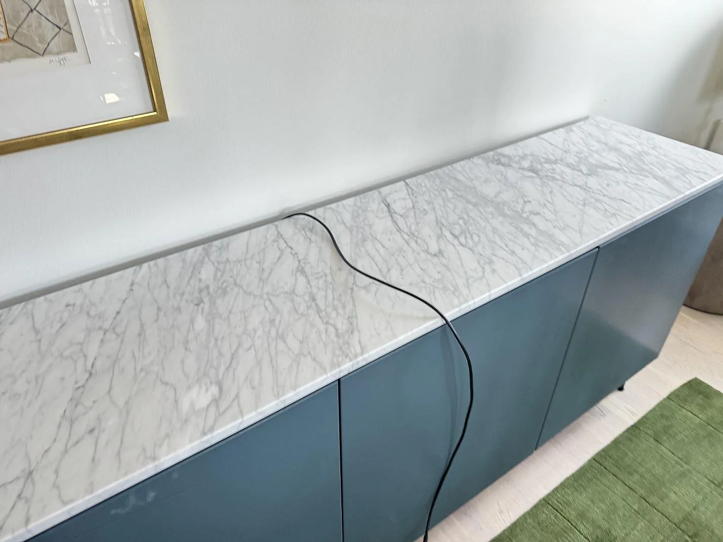Marmorbordplade i Carrara C, Limhamn – billede 3