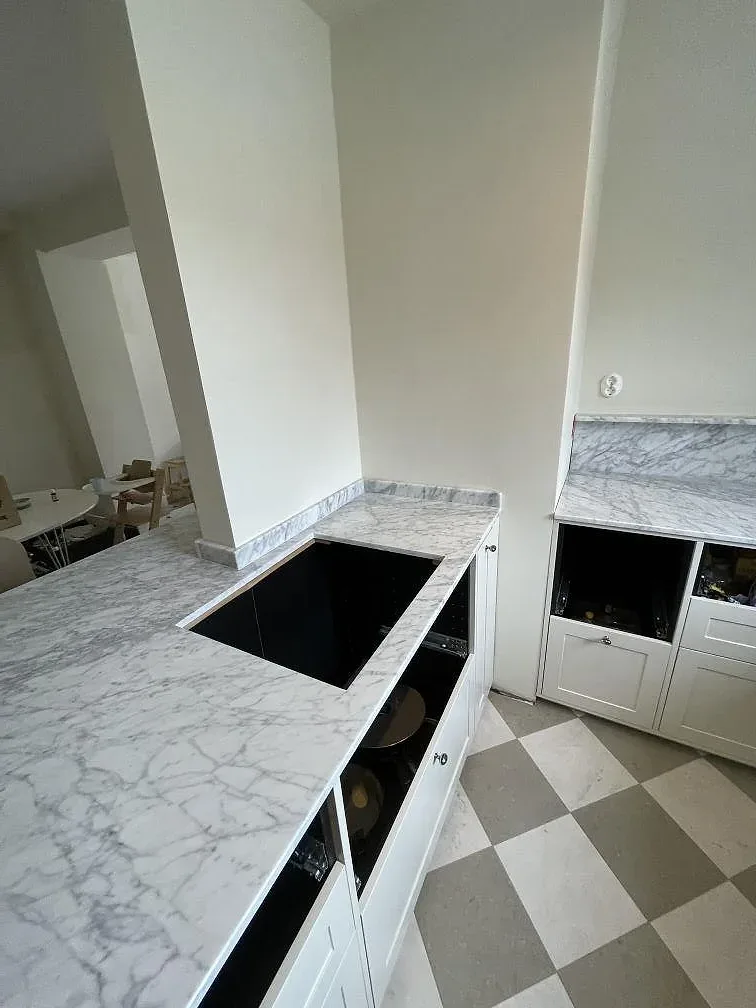 Køkkenbordplade i Carrara C, Limhamn – billede 4