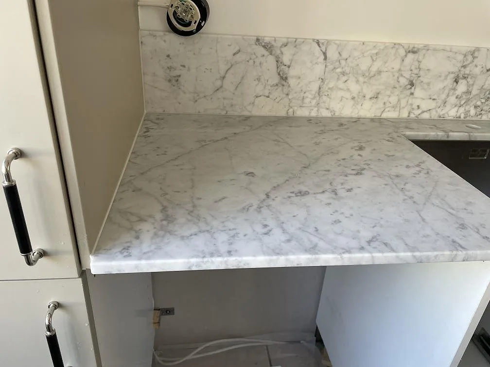 Køkkenbordplade i Carrara C, Lindome – billede 8