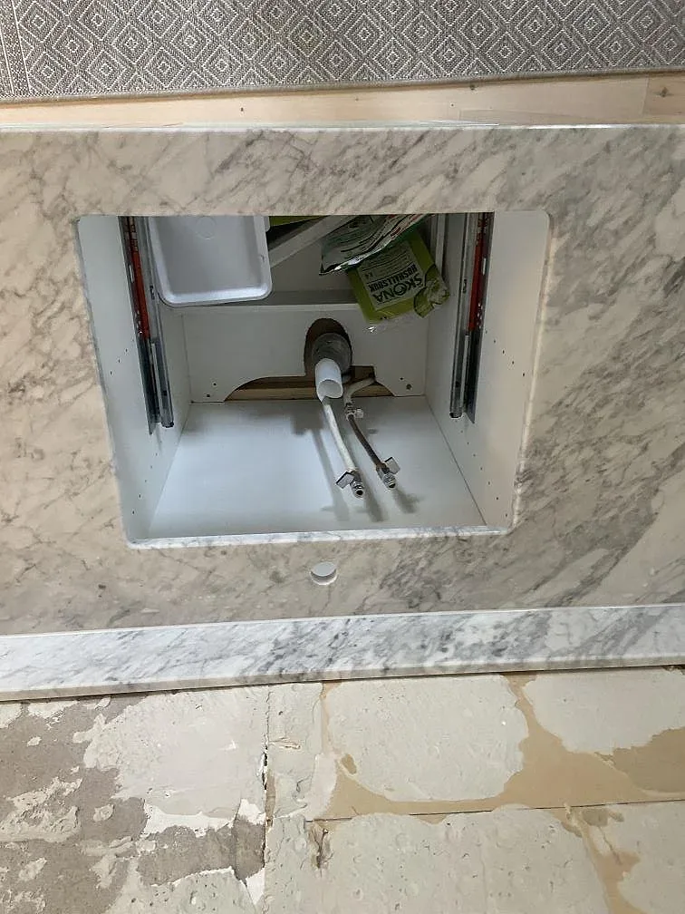 Køkkenbordplade i Carrara C, Löddeköpinge – billede 6