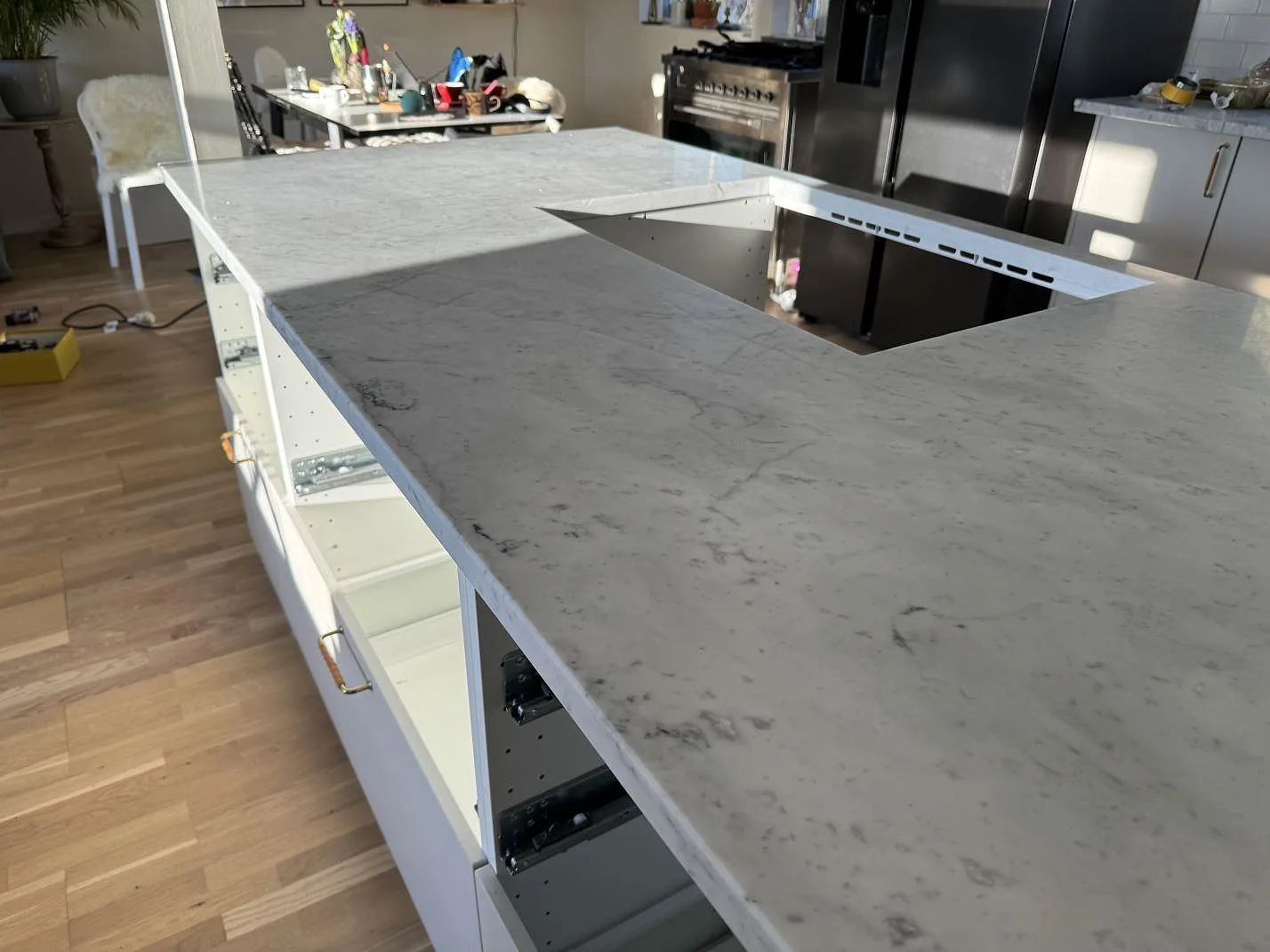 Køkkenbordplade i Carrara C, Löddeköpinge – billede 5