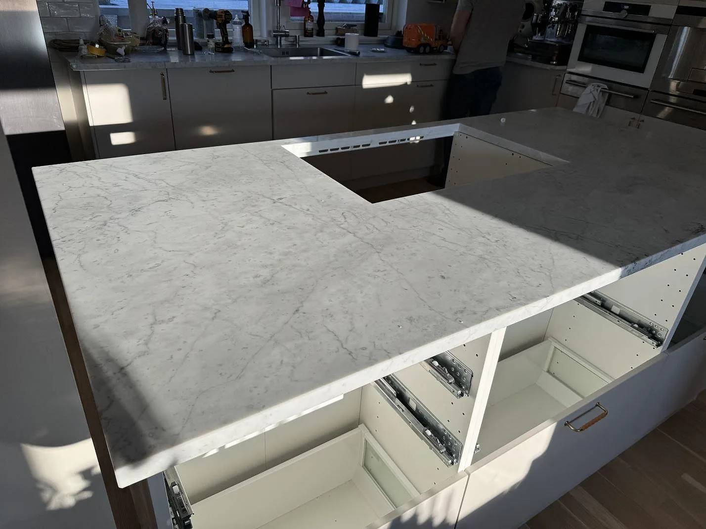 Køkkenbordplade i Carrara C, Löddeköpinge – billede 2