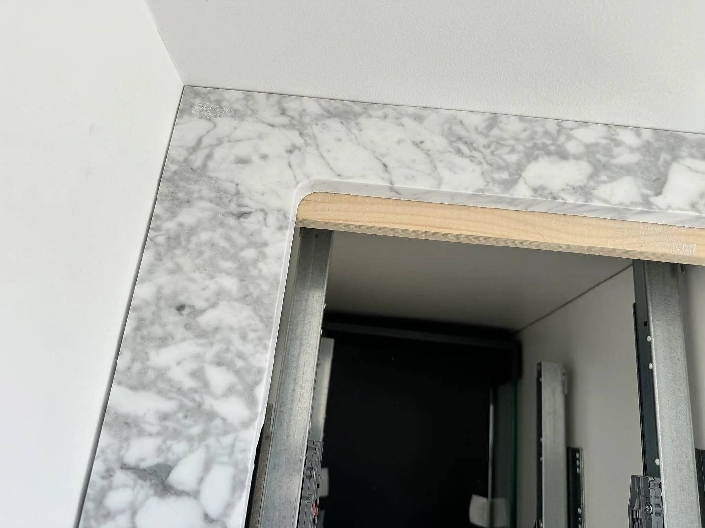 Bordplade i Carrara C, Lomma – billede 5