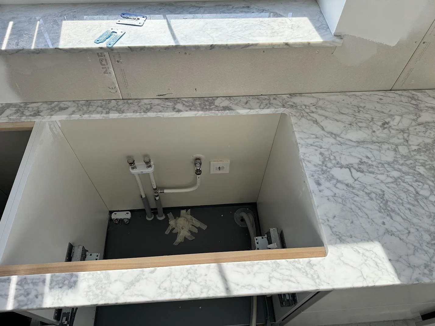 Bordplade i Carrara C, Lomma – billede 6