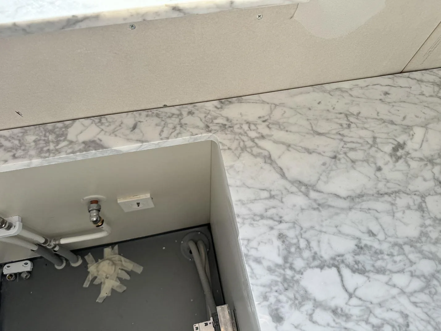 Bordplade i Carrara C, Lomma – billede 8
