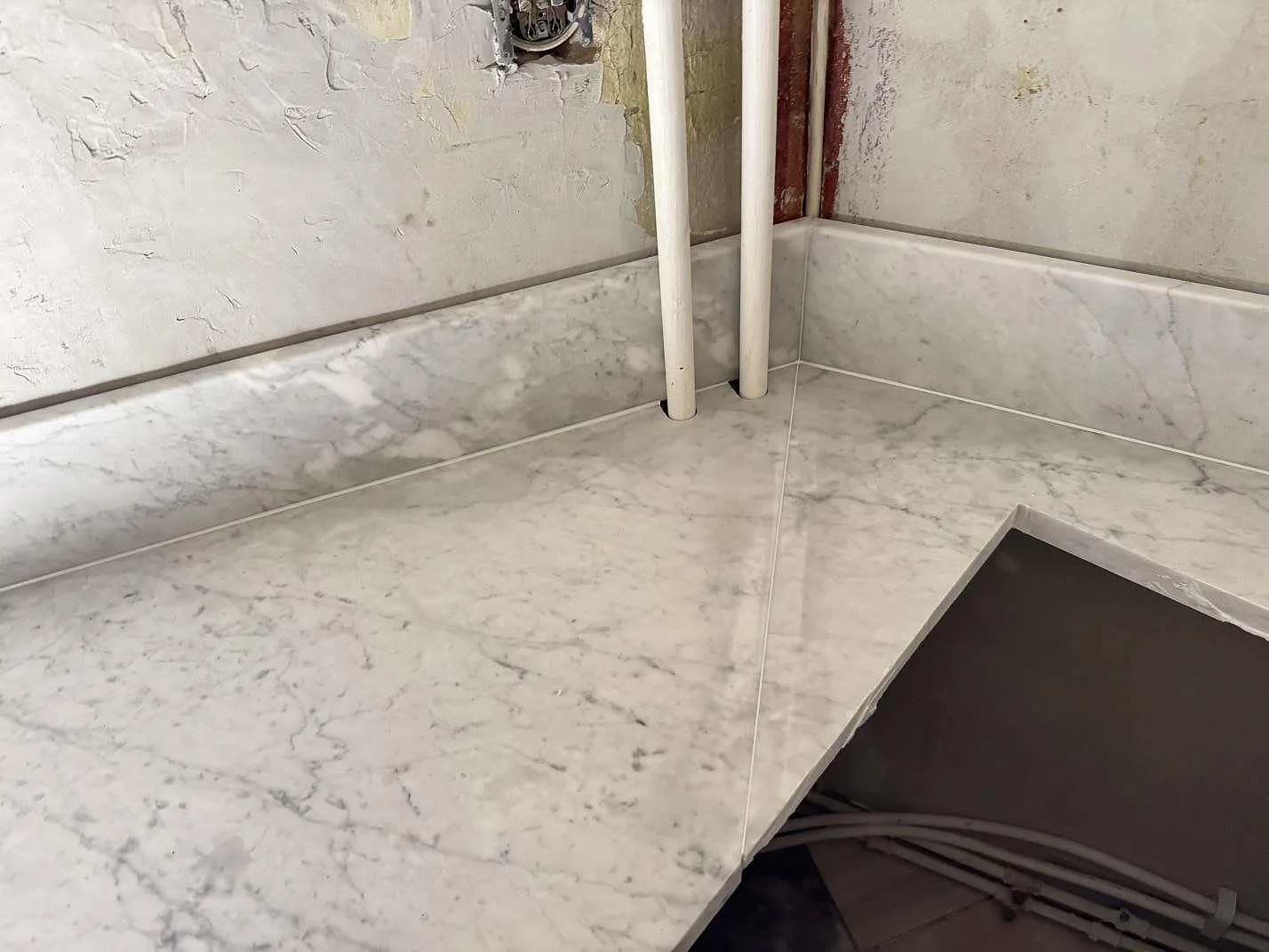 Køkkenbordplade i Carrara C, Lund – billede 4