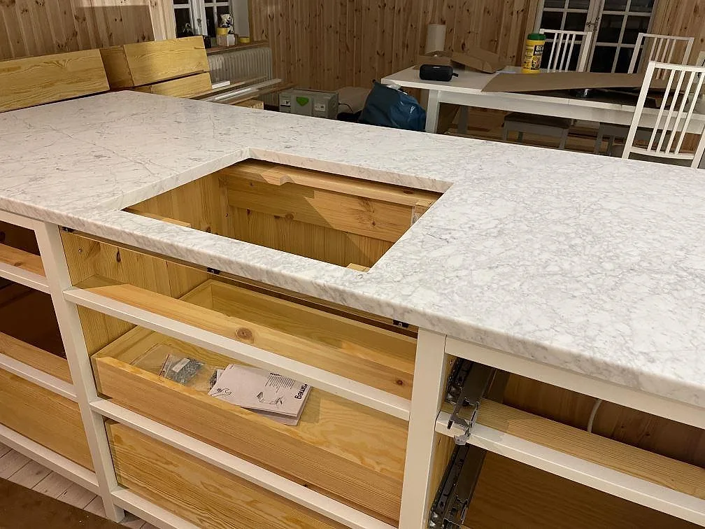 Køkkenbordplade i Carrara C, Lycke – billede 7