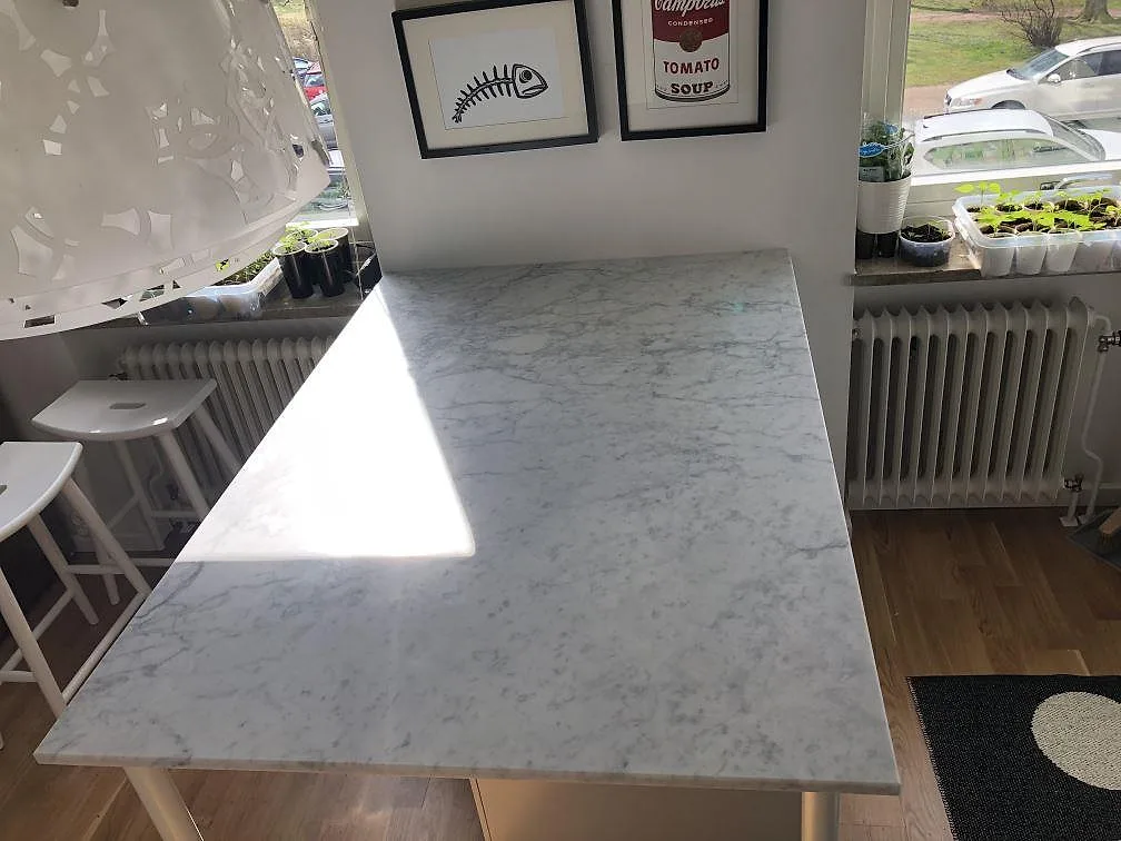 Køkkenbordplade i Carrara C, Malmö – billede 3