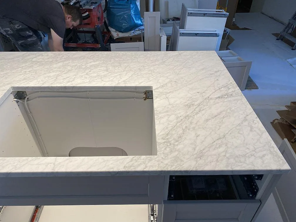 Køkkenbordplade i Carrara C, Malmö – billede 8