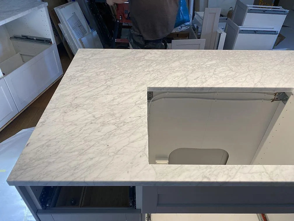 Køkkenbordplade i Carrara C, Malmö – billede 7