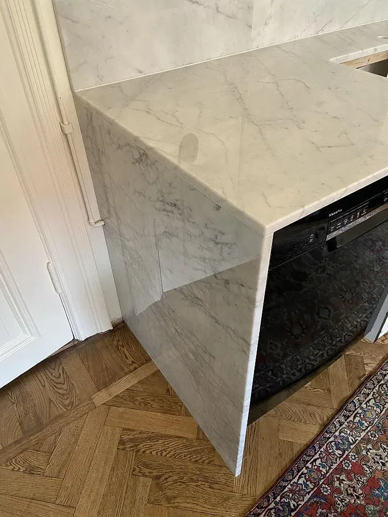 Køkkenbordplade i Carrara C, Malmö – billede 3