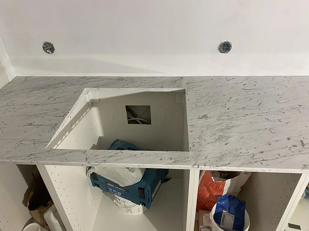 Køkkenbordplade i Carrara C, Malmö – billede 7