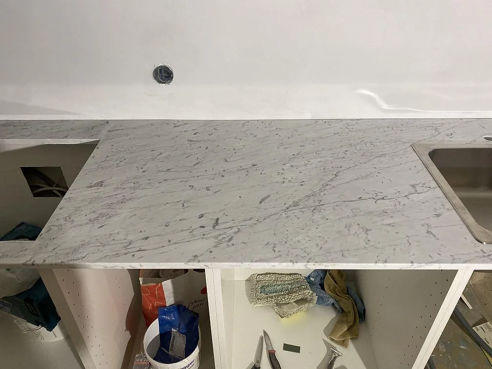 Køkkenbordplade i Carrara C, Malmö – billede 6