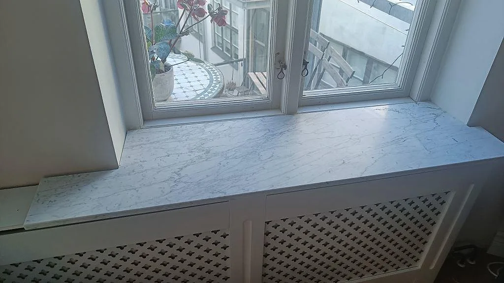 Vindueskarme i Carrara C, Malmö