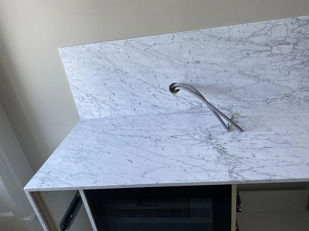 Køkkenbordplade i Carrara C, Malmö – billede 4