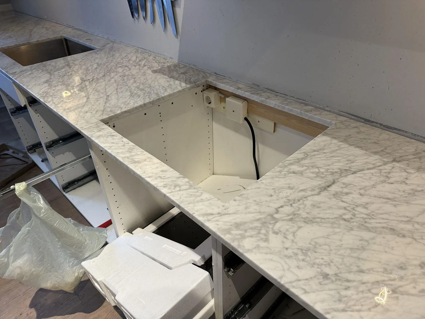 Køkkenbordplade i Carrara C, Malmö – billede 7