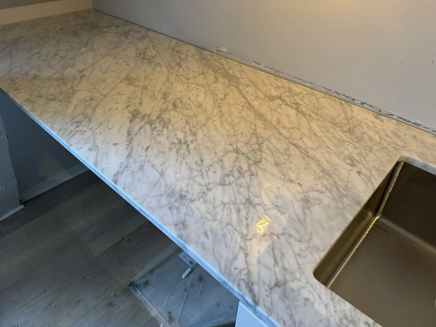 Køkkenbordplade i Carrara C, Malmö – billede 2