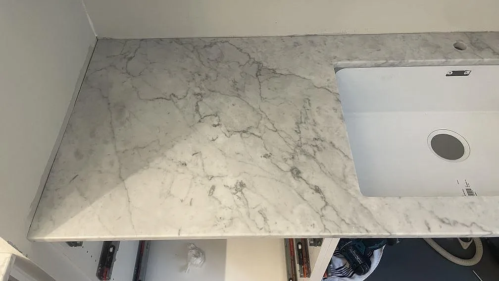 Køkkenbordplade i Carrara C, Malmö – billede 7