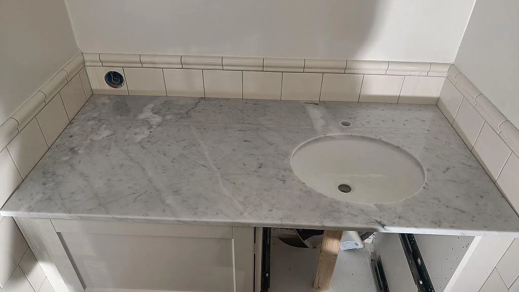 Bordplade i Carrara C, Malmö – billede 7