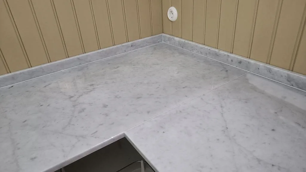 Bordplade i Carrara C, Malmö – billede 3