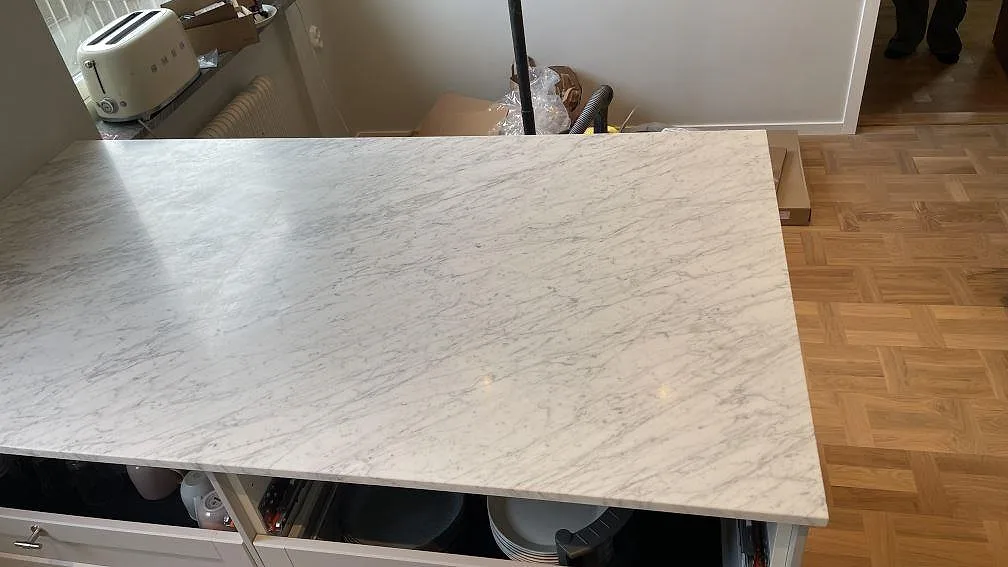 Køkkenbordplade i Carrara C, Malmö – billede 6