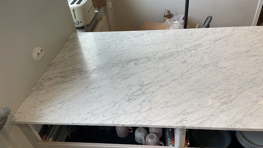 Køkkenbordplade i Carrara C, Malmö – billede 7