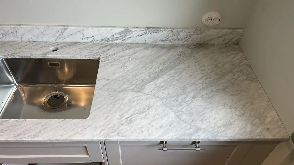 Køkkenbordplade i Carrara C, Malmö – billede 5